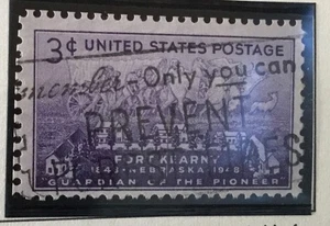 1948 Fort Kearny 3 Cent U.S. Stamp - Picture 1 of 1
