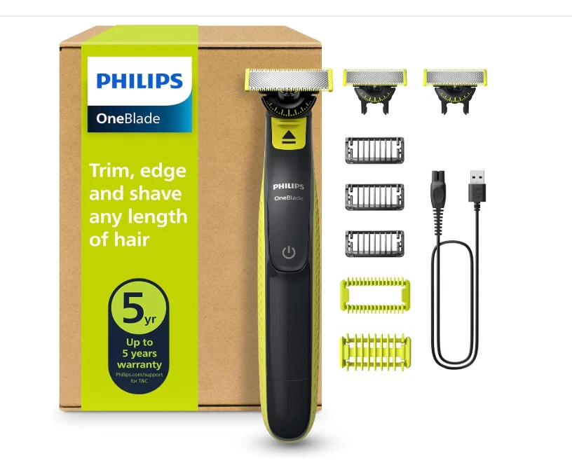 PHILIPS OneBlade 360 Face & Body - elektrischer Rasierer (QP2824/31)