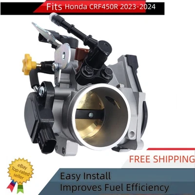 Корпус дроссельной заслонки для Honda CRF450R CRF450RX CRF 450 R RX 2013-2024 - Изображение 1 из 4