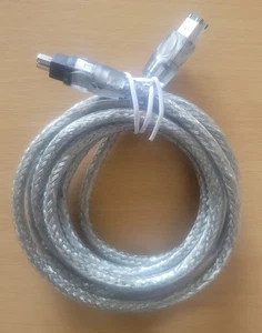 Original AUTHENTISCH Belkin FireWire IEEE 1394 4-Pin auf 6-Pin Kabel NEU - Bild 1 von 5