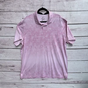 Camisa Polo Nike Para Hombres XL Rosa Púrpura Rejilla Dri-Fit Golf Ajuste Estándar CK6243-663 - Imagen 1 de 10