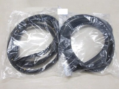 Juego de sellos de impermeabilización de puerta delantera derecha izquierda OEM Mazda RX-7 FD3S genuino nuevo Foto 1 de 2