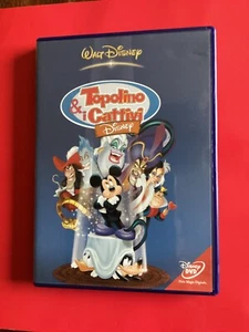 Topolino E I Cattivi - Dvd Disney Z3 0092 Ologramma Rotondo - Foto 1 di 1