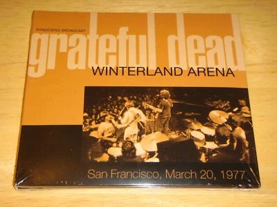 Grateful Dead LIVE 1977 - Winterland Arena 3/20/77 San Francisco 3CD NEW Rare! - Image 1 of 4