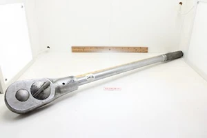 Cabezal de trinquete Williams H-51A 3/4" con mango moleteado a presión L72RJ 20" EE. UU. - Imagen 1 de 14