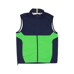 RLX Golf Ralph Lauren Mens French Navy Color Block Stratus Sports Vest $138 - Picture 1 of 4