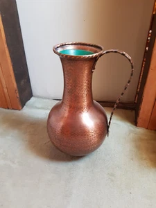 Bodenvase aus Kupfer mit Innenbehälter - Bild 1 von 2