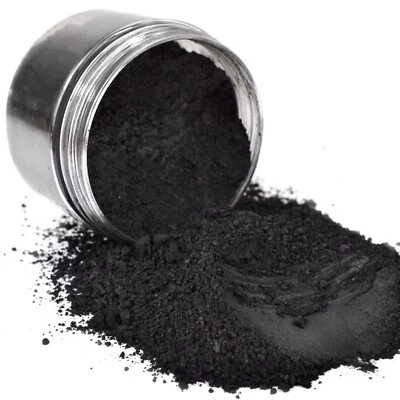 BLACK pearl shimmer premium pigment powder fine mica for epoxy resin art - Image 1 of 3