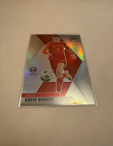 2021 Panini Euro Mosaic David Brooks Refractor Wales - Picture 1 of 2