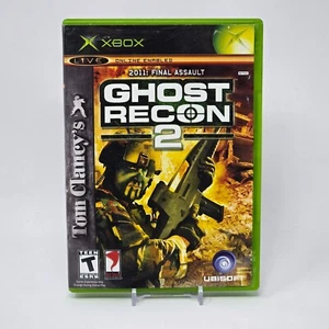 Ghost Recon 2 (Original Xbox) schwarzes Label CIB KOMPLETT & GETESTET - Bild 1 von 3