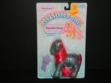 My Little Pony Vintage G1 Sky Rocket (Sparkle Ponies) Mint In Package MIP MOC