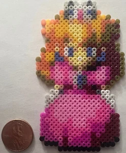 Princess Peach Super Mario RPG Mini Cuentas Sprite Artkal Pixel Art Retro Nintendo - Imagen 1 de 1