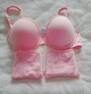 Esmara T- Shirt's BH mit Bügel Gr. 38 B und 2 Slips 40/42 Rosa Neuwertig - Bild 1 von 6