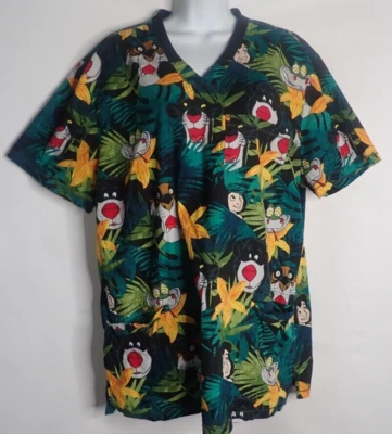 Disney's El Libro de la Selva NOVEDAD IMPRESIÓN EXFOLIANTE TOP XL Mowgli Baloo Shere Khan Foto 1 de 4