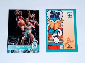 RARE SOUTHERN BELL YELLOW PAGES 94-95 NNO# PROMO CHARLOTTE HORNETS MUGGSY BOGUES - Picture 1 of 2