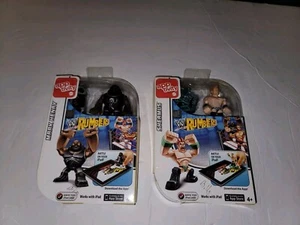 Mattel WWE Wrestling Rumblers Figures Elite Mark Henry And Sheamus App Tivity - Picture 1 of 11