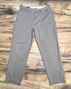 Pantalones Chinos Polo Ralph Lauren Preston Talla 33 x 32 Gris Frente Plano Pantalones Caqui. - Imagen 1 de 12