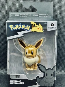 Eevee Metallic Figure - Pokemon Select - 2023 New! Ships Same Day! Sealed! NIB! - Bild 1 von 3
