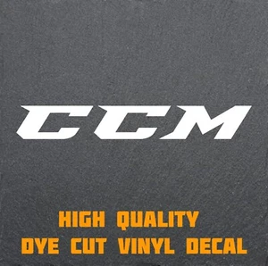 CCM Hockey Decal. ASSORTED SIZE AND COLOR Options. High Quality Vinyl! - Picture 1 of 2