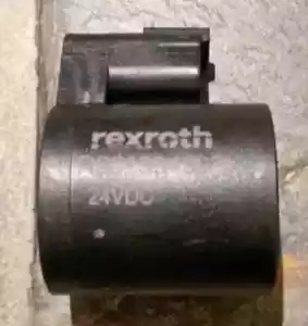 Bosch Rexroth R901394393 24VDC Magnetventilspule Ersatz Gradall 82144012 - Bild 1 von 3