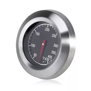 Grillthermometer Edelstahl Bimetall Analog Smoker Bbq Räucherofen Thermometer - Bild 1 von 8