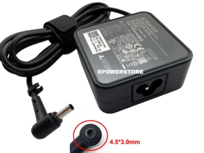 19伏3.42安65瓦交流适配器充电器适用于微星现代15 A11MU A11M电源4.5毫米 — 第 1/4 张图片