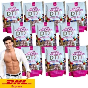 10X JOJI Gluta Collagen DTX Ballaststoffmischung Beere junge Haut 200.000mg SECRET YOUNG - Bild 1 von 7