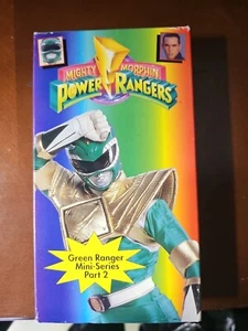 1994 Saban Entertainment Power Rangers Green Ranger Mini-Series Part 2 VHS - Picture 1 of 4