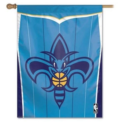 New Orleans Hornets Vertical Outdoor House Flag Cover