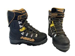 Asolo AFS 103 Men 10 Composit-Fiber Synerjection Mountaineering Boots - EUC