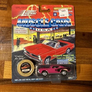 1994 Johnny Lightning  Cars Series 2 1971 HEMI CUDA Magenta #14531 - Picture 1 of 4