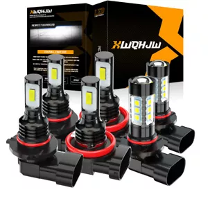 Kit de bombillas antiniebla de haz alto bajo para Mazda CX-9 2007-2012 combo 6XLED - Imagen 1 de 23