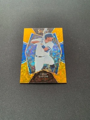 2022 Panini Select Premier Level Gold Disco Prizm /10 Chris Taylor #185 - Image 1 of 2