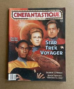 Cinefantastique Jan 1996 Special Double Issue • Star Trek Voyager • 12 Monkeys - Bild 1 von 8