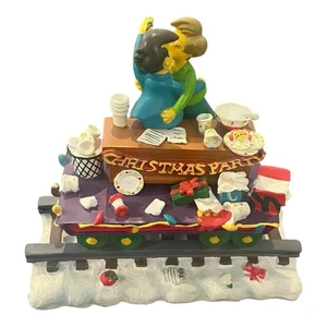 The Simpsons Christmas Express Train “Class Is In Session” Hamilton Collection - Picture 1 of 4