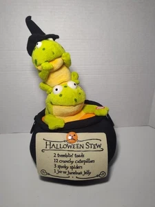 Hallmark Halloween Decorazione Tremblin’ Rospi Suono Movimento Peluche Strega Stufato Vaso Funziona - Foto 1 di 5