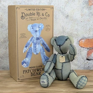 Ralph Lauren RRL Double RL Patchwork Design Limited Bear Limited to 225 pieces - Picture 1 of 13