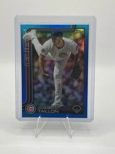 2025 Topps Serie 1 - Jameson Taillon #134 Blue Holo Foil/150 - Imagen 1 de 2