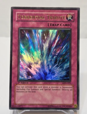 Torrential Tribute LON-025 Ultra Rare 1st Edition Yugioh 7975 - Image 1 of 4