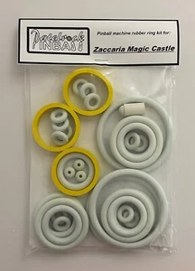 Zaccaria Magic Castle 1984 máquina de pinball kit de anillo de goma - Imagen 1 de 3