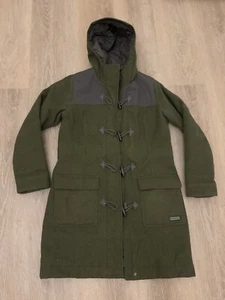 Merrell Select Dry Duffle Coat Parka Women’s Medium Olive Green Hike Mountain - Picture 1 of 12