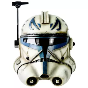 Star Wars: The Clone Wars Captain Rex Helm Cos Requisiten tragbar Resin Halloween - Bild 1 von 5