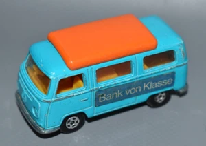 Matchbox Nr.23 VW Camper blau "Girokasse" Werbemodell 1970 Fach #B4 - Bild 1 von 10