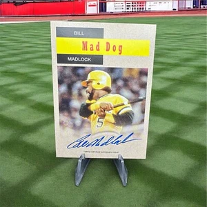2024 Topps Archives Bill Madlock 1958 Topps TV Westerns Autograph - Picture 1 of 7
