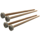  4pcs Mallets Gong Percussion Mallets Chinese Gong Mallet Percussion Instrument