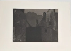 Peter Loeding  / Radierung von 1964 / ??? Exemplare/ handsigniert/ 2 - Picture 1 of 2