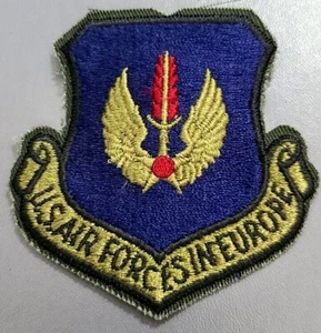 USAF in Europa Ramstein AB Deutschland Abzeichen Aufnäher gedämpft NEU - Unveröffentlicht - Bild 1 von 3