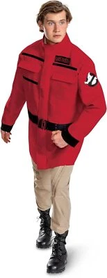 Parka Cazafantasmas Imperio Congelado Abrigo Rojo Elegante Disfraz Halloween Adulto Foto 1 de 3