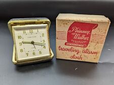 VTG Phinney Walker Travel Alarm Clock Original Germany Works w Box