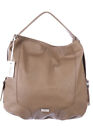BLUGIRL Blumarine Hobo Bag/Tasche mit Logo-Plakette taupe brown 511003 Bag |318
